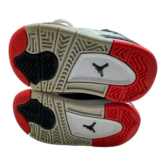 Nike Air Jordan 4 Retro Flight Nostalgia Toddler Shoes  - Picture 7 of 10